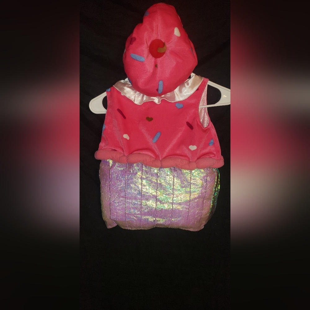 Infant size Halloween costume Cupcake outfit with hat